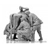 1/35 WWII German Infantry "Operation Milkman" (4 figures + 1 cow)