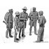 1/35 WWII Allied Forces in North Africa Desert Battles (5 figures)