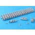 1/35 Metal Tracks for Pz.Kpfw.III/IV Solid-Horned 1943-45 Type B (230 links, 460 pins)