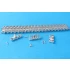 1/35 PzKpfw.III, Pz.Kpfw.IV Solid Horned "V" type 1943-45 w/ perforation Metal Tracks (230 links, 460 pins)