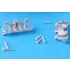 1/35 PzKpfw.III, Pz.Kpfw.IV Solid Horned "V" type 1943-45 w/ perforation Metal Tracks (230 links, 460 pins)