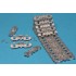 1/35 Metal Tracks for IS-2/IS-3/ISU-122/KV-85/KV-1s (200 links, 400 pins)