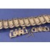 1/35 Metal Tracks for T-35 (270 links, 540 pins)