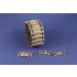 1/35 Metal Tracks for T-35 (270 links, 540 pins)
