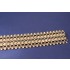 1/35 Metal Tracks for Soviet T-10M Heavy Tank (200 links, 400+ pins)