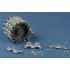 1/35 Metal Tracks for 2K22 "Tunguska" (SA-19 Grison) (240 links, 480+ pins)