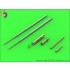 1/32 Mikoyan MiG-17A/P/F (Fresco A, B, C) - 37mm and 23mm Gun Barrels Set & Pitot Tubes