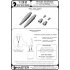 1/32 Spitfire Mk.IXe/XVIe Late (Rounded)-Hispano 20mm & .50cal in Fairings for Tamiya kit