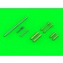 1/32 F4F-3 Wildcat Late - .50 Browning Gun Barrels with Round Holes & Pitot Tube (Two Options)