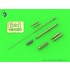 1/35 Boeing AH-64 Apache M230 Chain Gun Barrel (30mm), Pitot Tubes and Tail Antenna