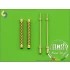 1/48 Italian Machine Gun Breda SAFAT 12.7mm Barrels (2pcs)
