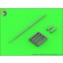 1/48 Mikoyan MiG-19S (Farmer C) - 23mm Gun Barrels Set & Pitot Tube