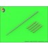 1/48 Mikoyan MiG-19PM (Farmer E) - Missile Rails Nose Parts (4pcs) & Pitot Tube