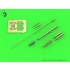 1/48 Boeing AH-64 Apache M230 Chain Gun Barrel (30mm), Pitot Tubes and Tail Antenna