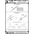 1/48 F-16XL/CK-1 Prototype - Pitot Tube & Angle of Attack Probes