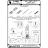 1/48 Do-335 B-2 Detail Set - MG 151, MK-103 Tips, Fug 25A Antenna, Pitot Tube