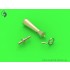 1/48 PZL P11c wz. 33 Machine Gun Barrels, Gunsight and Venturi Tube