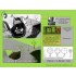 1/48 PZL P11c wz. 33 Machine Gun Barrels, Gunsight and Venturi Tube