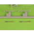 1/48 A-4 Skyhawk Colt Mk12 20mm Auto Cannon Barrels