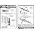 1/48 WWI German Machine Gun Spandau LMG 08/15 (2pcs) with Short Charging Handle Guns