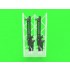 1/48 WWI German Machine Gun Spandau LMG 08/15 (2pcs) with Short Charging Handle Guns