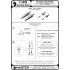 1/48 Spitfire Mk.IXe/XVIe Late Rounded Hispano 20mm and Browning .50 Cal for Airfix