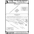 1/72 Mikoyan MiG-19PM (Farmer E) - Missile Rails Nose Parts (4pcs) & Pitot Tube