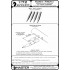 1/72 Fairey Firefly Hispano 20mm Cannons in Long Fairings (4pcs)