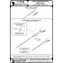 1/72 Mikoyan MiG-25PD/PDS Foxbat E Turned Brass Pitot Tube
