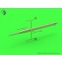 1/72 F-16XL/CK-1 Prototype Pitot Tube & Angle of Attack Probes