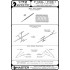1/72 F-16XL/CK-1 Prototype Pitot Tube & Angle of Attack Probes