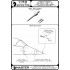 1/72 Alpha Jet A - Pitot Tube & Angle of Attack Probes