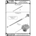 1/35 ATK Mk 44 (Bushmaster II) 30mm Gun Barrel used on KTO Rosomak & Other Vehicles (1pc)