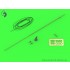 1/35 Antenna Comrod VHF3088VM for KTO Rosomak & Other Vehicles (1pc) Tilted Version