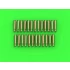 1/35 Browning .50 Caliber (12.7mm) Empty Shells (25pcs)