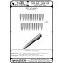 1/35 7.92mm MG-34/MG-42 Cartridges (25pcs)