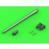 1/35 A34 Comet 77mm HV Gun Barrel & Besa MG Barrels w/Mounts for Tamiya kit