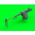 1/35 Early WWII Browning M2HB .50 cal (12.7mm) on Tank Mount