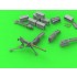 1/35 Browning M1919A4 .30cal Machine Gun on M2 Tripod with M1 Ammo Can