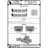 1/35 M1 Ammunition Cans for Browning M1919 (6pcs) CLOSED