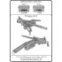 1/35 Browning M1919 E6160 for Mount E.G. On M4 Sherman Tank / T17E1 Staghound