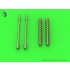 1/72 Browning M1919 .30 cal Machine Gun Barrels (2pcs)