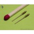 1/72 Browning M2 (Heavy Barrel) .50 caliber (12.7mm) Gun Barrels (2pcs)