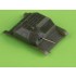 1/72 Polish Tankette TKS Hotchkiss wz.25 with Mount (resin and turned parts)