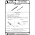 1/72 M3 Lee/Grant 75mm M2 L/31 (short) & 37mm M6 Gun Barrels