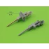 1/72 Japanese Type 95 Ha-Go Light Tank 37mm Type 94 Gun Barrels w/Resin Mount for IBG kit