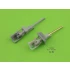 1/72 Japanese Type 95 Ha-Go Light Tank 37mm Type 94 Gun Barrels w/Resin Mount for IBG kit
