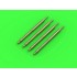 1/72 German Machine Gun MG-34 Panzerlauf w/Armored Cooling Jacket for Late Tanks (4pcs)