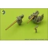 1/200 USS Arizona BB-39 (1941) Secondary &AA Armament Barrels
