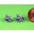 1/200 IJN Type 96 25mm Twin Mount Late with Le Prieur Mechanical Sights (4pcs)